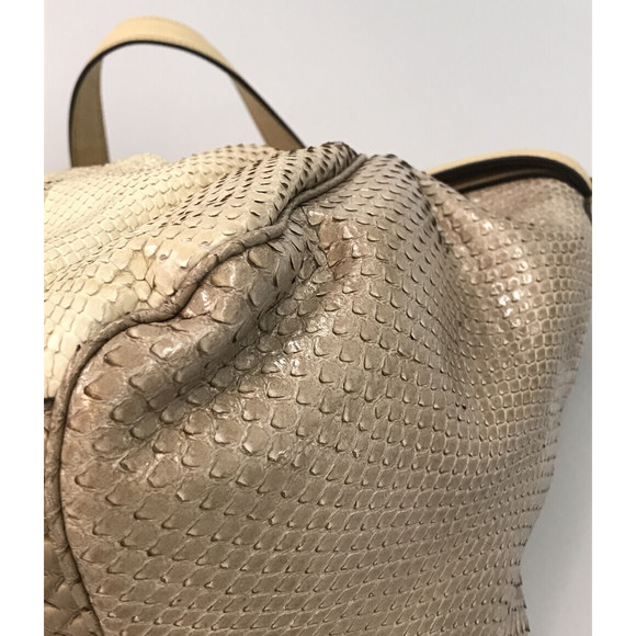 Gucci Handbag Python Bamboo Leather - Picture 8 of 8